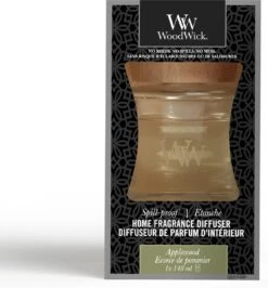 WoodWick 10 Woodwick - Applewood Home Fragrance Diffuser ( Apple Wood ) - Aroma Diffuser With Cap