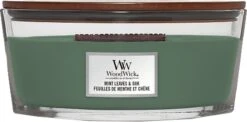 WoodWick - Mint Leaves & Oak Ellipse Candle -WoodWick 1200x593