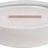 Woodwick - Heartwick Flame Ellipse - Geurkaars - Wood Smoke