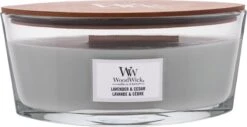 WoodWick Heartwick Flame Ellipse Geurkaars - Lavender & Cedar 16 WoodWick Heartwick Flame Ellipse Geurkaars - Lavender & Cedar -WoodWick 1200x619