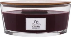 WoodWick Heartwick Flame Ellipse Geurkaars - Cherry -WoodWick 1200x625