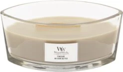 WoodWick Heartwick Flame Ellipse Geurkaars - Fireside -WoodWick 1200x700