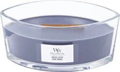 WoodWick Heartwick Flame Ellipse Geurkaars - Indigo Suede -WoodWick 1200x720 1