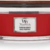 WoodWick Heartwick Flame Ellipse Geurkaars - Crimson Berries