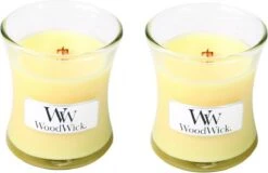 WoodWick Geurkaars Mini Lemongrass & Lily - 8 Cm / ø 7 Cm 9 WoodWick Geurkaars Mini Lemongrass & Lily - 8 Cm / ø 7 Cm -WoodWick 1200x778