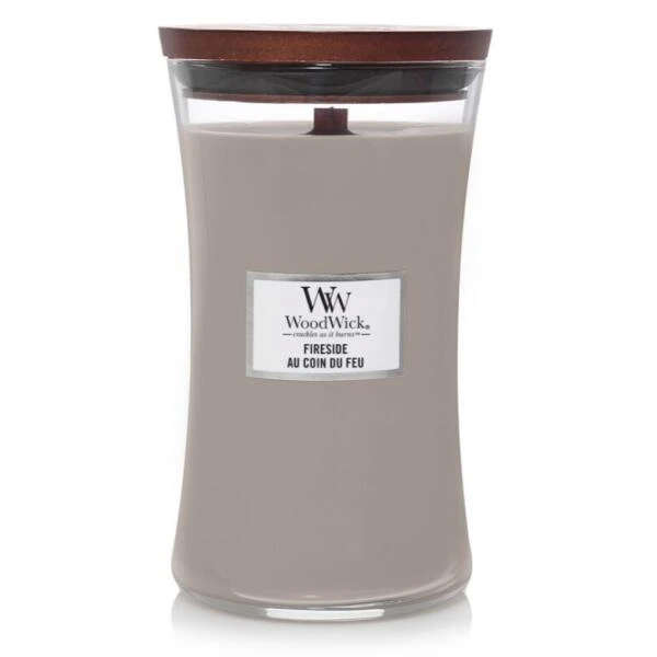 WoodWick Large Candle - Fireside 3 WoodWick Large Candle - Fireside