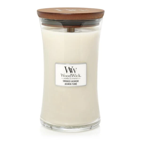 WoodWick Large Candle - Smoked Jasmine 3 WoodWick Large Candle - Smoked Jasmine