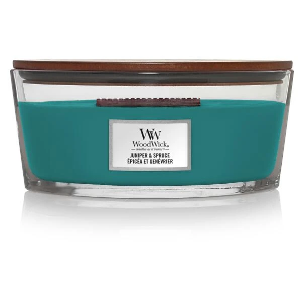 WoodWick Ellipse Candle - Juniper & Spruce 3 WoodWick Ellipse Candle - Juniper & Spruce