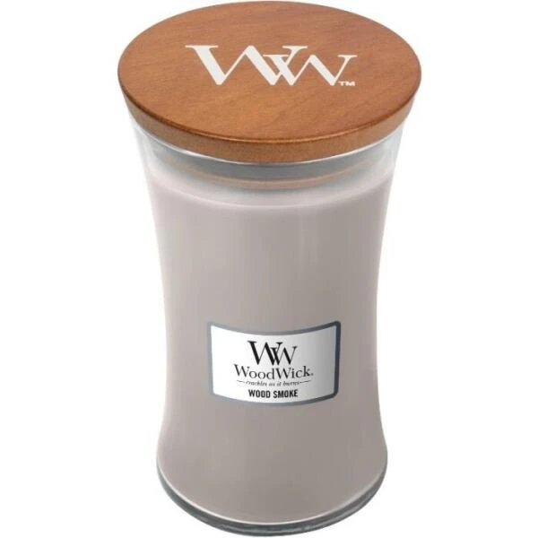 WoodWick Large Candle - Wood Smoke 3 WoodWick Large Candle - Wood Smoke