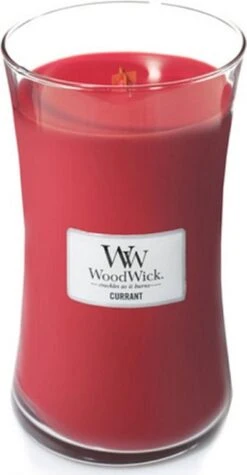 WoodWick Hourglass Large Geurkaars - Black Cherry -WoodWick 624x1200