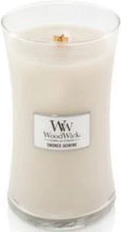 WoodWick Hourglass Large Geurkaars - Smoked Jasmine -WoodWick 627x1200