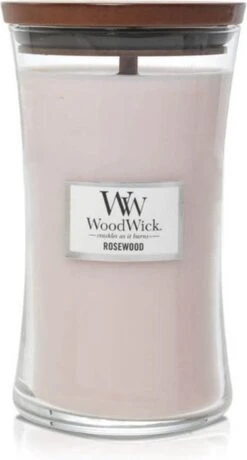 WoodWick Hourglass Large Geurkaars - Rosewood -WoodWick 645x1200 5