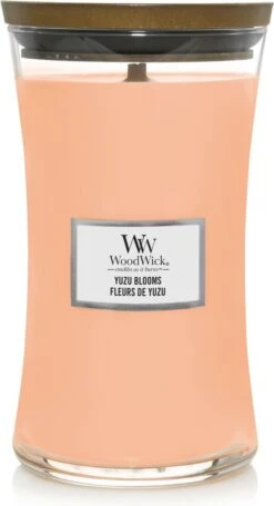 WoodWick Geurkaars Large Yuzu Blooms