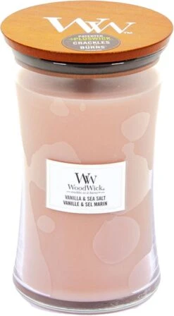 WoodWick Hourglass Large Geurkaars - Vanilla & Sea Salt -WoodWick 661x1200 1
