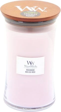 WoodWick Hourglass Large Geurkaars - Rosewood -WoodWick 662x1200 1