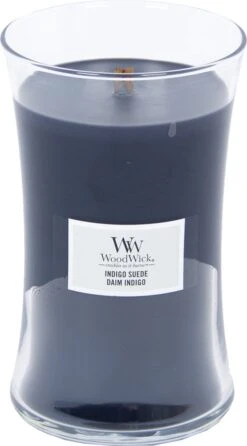 WoodWick Hourglass Large Geurkaars - Indigo Suede -WoodWick 664x1200 1