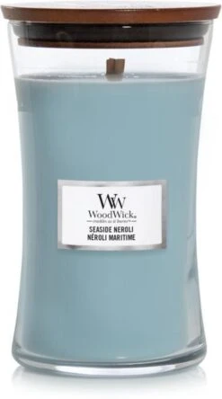WoodWick Hourglass Large Geurkaars - Seaside Neroli -WoodWick 668x1200