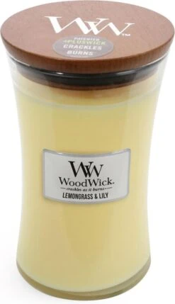 WoodWick Hourglass Large Geurkaars - Lemongrass & Lily 8 WoodWick Hourglass Large Geurkaars - Lemongrass & Lily -WoodWick 691x1200 1