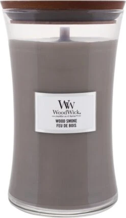 WoodWick Hourglass Large Geurkaars - Wood Smoke -WoodWick 694x1200 1
