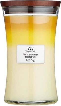 WoodWick Hourglass Large Trilogy Geurkaars - Fruits Of Summer -WoodWick 696x1200