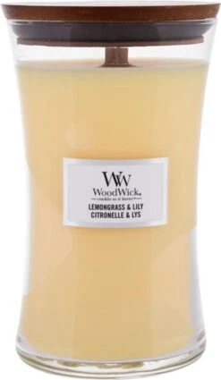 WoodWick Hourglass Large Geurkaars - Lemongrass & Lily 9 WoodWick Hourglass Large Geurkaars - Lemongrass & Lily -WoodWick 697x1200 1