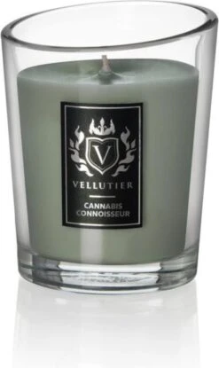 WoodWick Vellutier Geurkaars |Cannabis Connaisseur Candle | Medium -WoodWick 714x1200