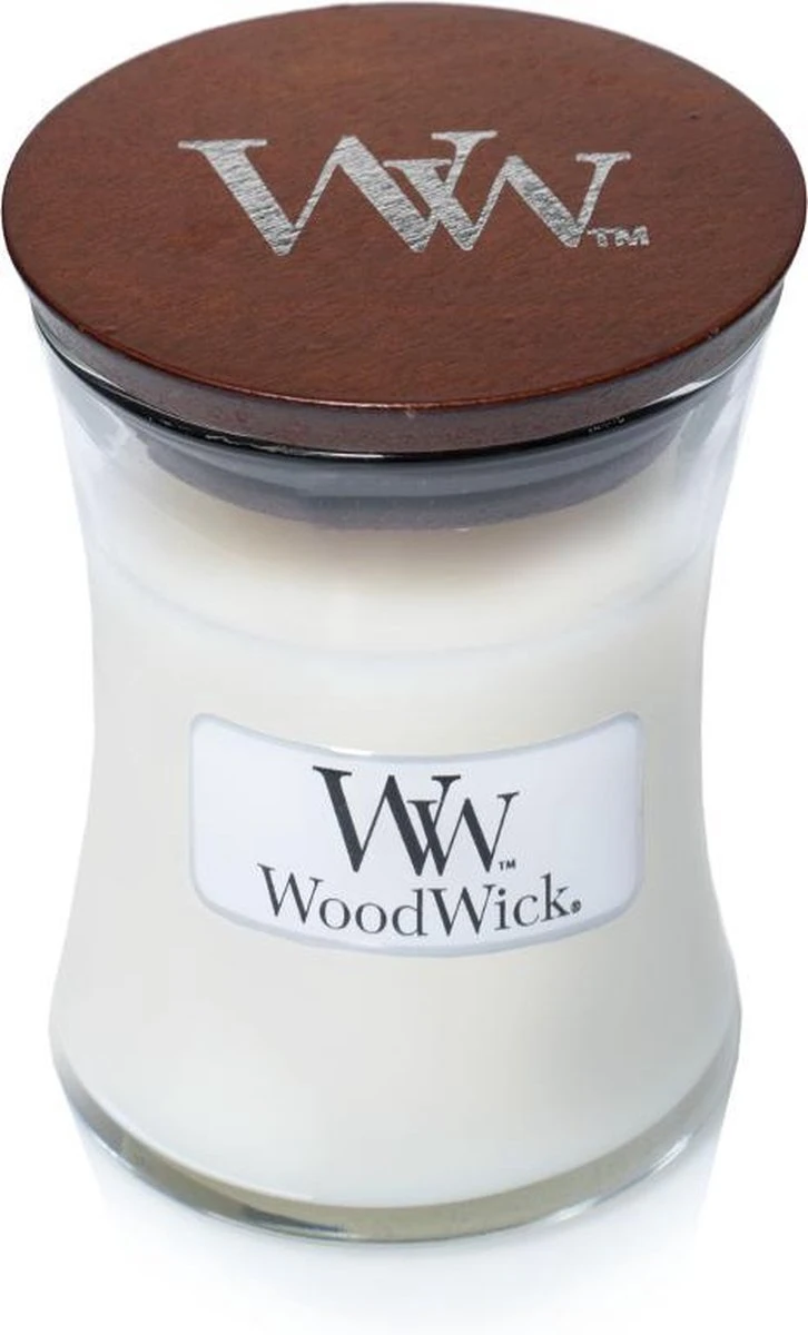 WoodWick Geurkaars Mini Island Coconut - 8 Cm / ø 7 Cm 4 WoodWick Geurkaars Mini Island Coconut - 8 Cm / ø 7 Cm - Afbeelding 2