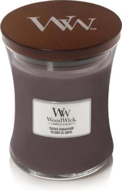 WoodWick Hourglass Large Geurkaars - Sueded Sandalwood -WoodWick 765x1200