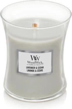 Woodwick Lavender & Cedar Medium Candle -WoodWick 798x1200