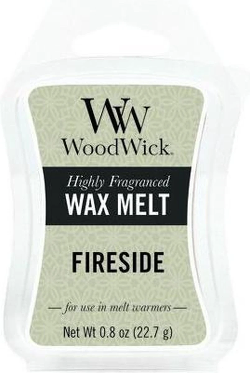 Woodwick Fireside Mini Wax Melt 4 Woodwick Fireside Mini Wax Melt - Afbeelding 2