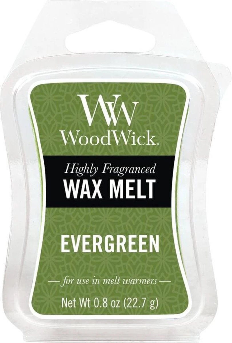 Woodwick Wax Melt Evergreen 3 Stuks 3 Woodwick Wax Melt Evergreen 3 Stuks - Afbeelding 2