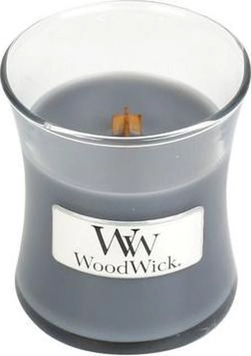 WoodWick Kaars Mini Evening Onyx - 8 Cm / ø 7 Cm 4 WoodWick Kaars Mini Evening Onyx - 8 Cm / ø 7 Cm - Afbeelding 2