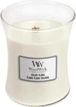WoodWick Hourglass Medium Geurkaars - Solar Ylang