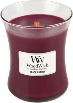 Woodwick Geurkaars - Black Cherry - Medium