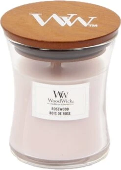WoodWick Geurkaars Mini Rosewood - 8 Cm / ø 7 Cm -WoodWick 856x1200