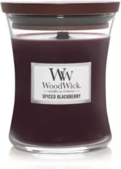 WoodWick Geurkaars Small Spiced Blackberry - 8 Cm / ø 7 Cm -WoodWick 859x1200 2