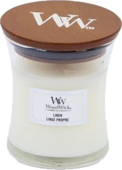 WoodWick Hourglass Medium Geurkaars - Linen 11 WoodWick Hourglass Medium Geurkaars - Linen -WoodWick 861x1200 5