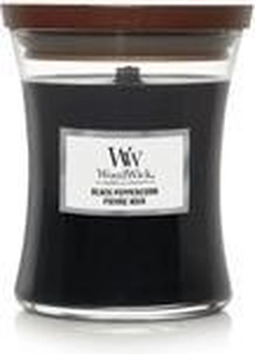 WoodWick Hourglass Large Geurkaars - Black Peppercorn 7 WoodWick Hourglass Large Geurkaars - Black Peppercorn - Afbeelding 5