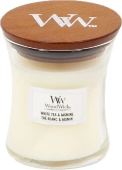 WoodWick Geurkaars Mini White Tea & Jasmine - 8 Cm / ø 7 Cm 11 WoodWick Geurkaars Mini White Tea & Jasmine - 8 Cm / ø 7 Cm -WoodWick 866x1200 5