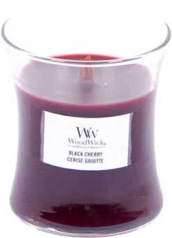WoodWick Geurkaars Mini Black Cherry - 8 Cm / ø 7 Cm -WoodWick 871x1200