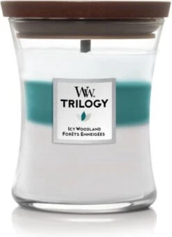 WoodWick Trilogy - Icy Woodland Medium Jar
