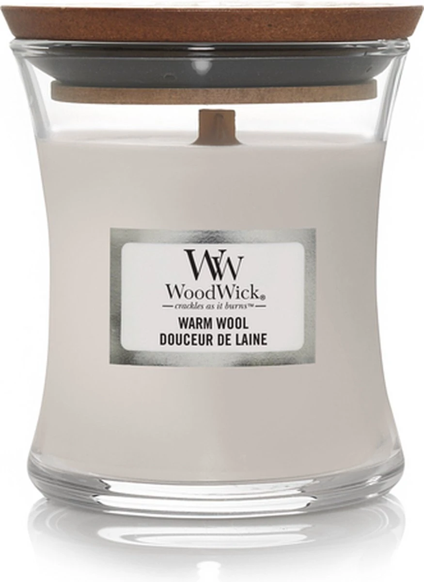 Woodwick Warm Wool Mini Candle - Geurkaars 6 Woodwick Warm Wool Mini Candle - Geurkaars - Afbeelding 4