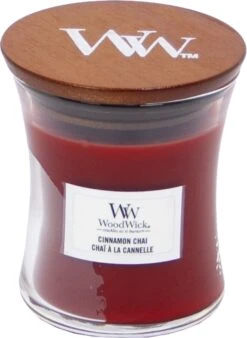 WoodWick Geurkaars Mini Cinnamon Chai - 8 Cm / ø 7 Cm 9 WoodWick Geurkaars Mini Cinnamon Chai - 8 Cm / ø 7 Cm -WoodWick 876x1200