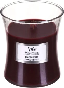 WoodWick Geurkaars Mini Black Cherry - 8 Cm / ø 7 Cm -WoodWick 877x1200 3