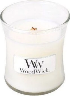 WoodWick Geurkaars Mini White Tea & Jasmine - 8 Cm / ø 7 Cm 12 WoodWick Geurkaars Mini White Tea & Jasmine - 8 Cm / ø 7 Cm -WoodWick 879x1200 1