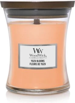 WoodWick Geurkaars Medium Yuzu Blooms