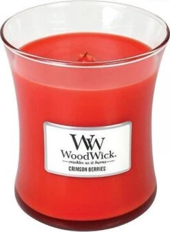WoodWick Hourglass Medium Geurkaars - Crimson Berries 12 WoodWick Hourglass Medium Geurkaars - Crimson Berries -WoodWick 880x1200