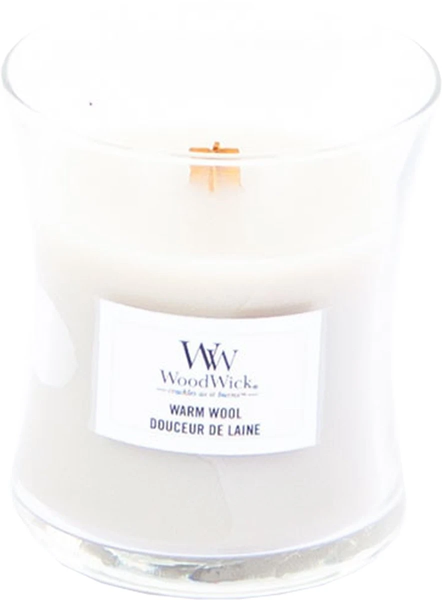Woodwick Warm Wool Mini Candle - Geurkaars 4 Woodwick Warm Wool Mini Candle - Geurkaars - Afbeelding 2
