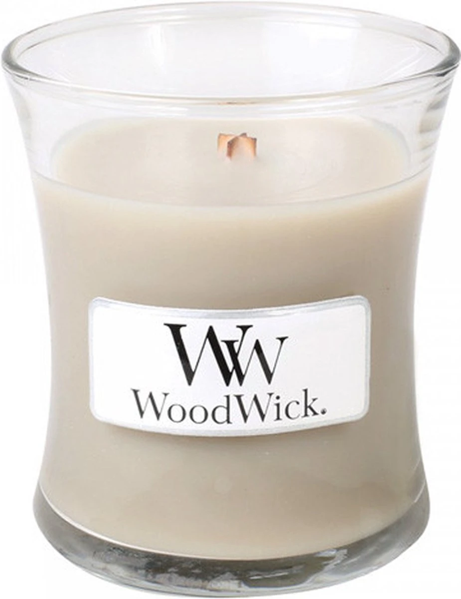 Woodwick Wood Smoke Kaars Klein 4 Woodwick Wood Smoke Kaars Klein - Afbeelding 2