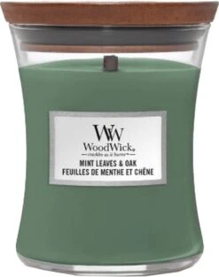 WoodWick - Mint Leaves & Oak Medium Candle 9 WoodWick - Mint Leaves & Oak Medium Candle -WoodWick 948x1200